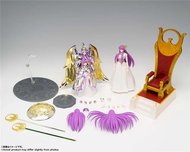 SAINT SEIYA MYTH CLOTH - GODDESS ATHENA&SAORI KIDO