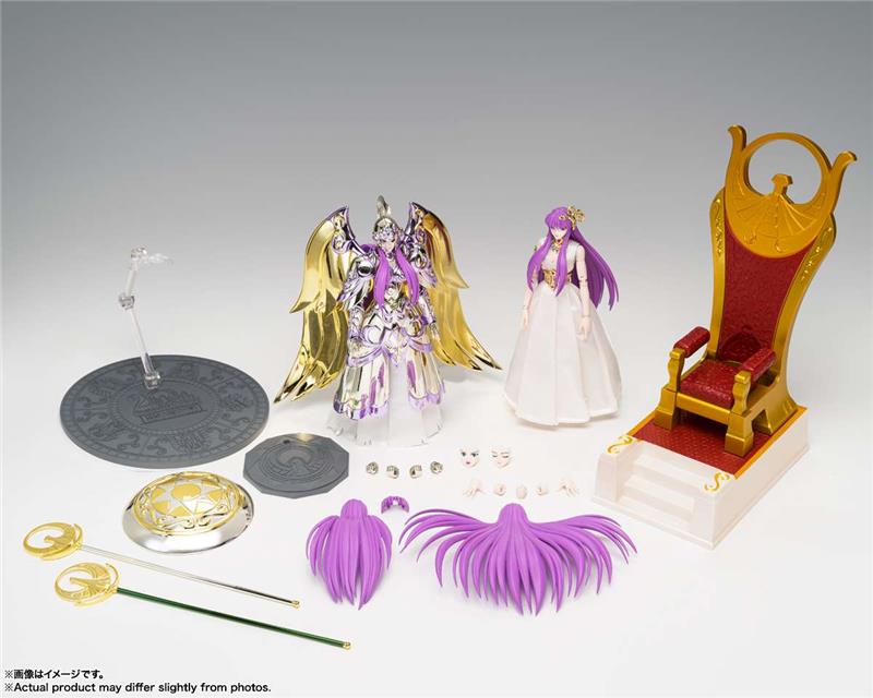 SAINT SEIYA MYTH CLOTH - GODDESS ATHENA&SAORI KIDO