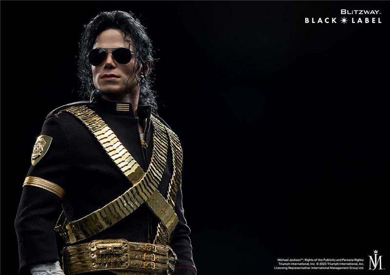 1/4 MICHAEL JACKSON BLACK LABEL SCALE STATUE