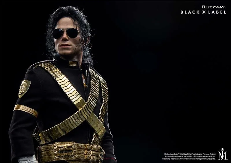 1/4 MICHAEL JACKSON BLACK LABEL SCALE STATUE