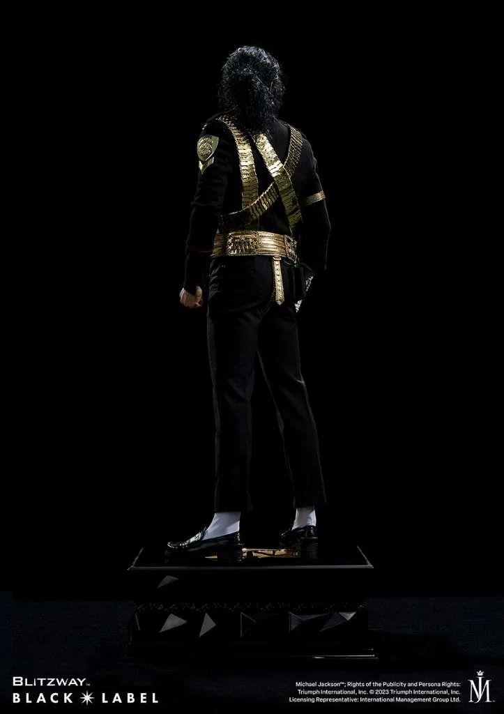 1/4 MICHAEL JACKSON BLACK LABEL SCALE STATUE