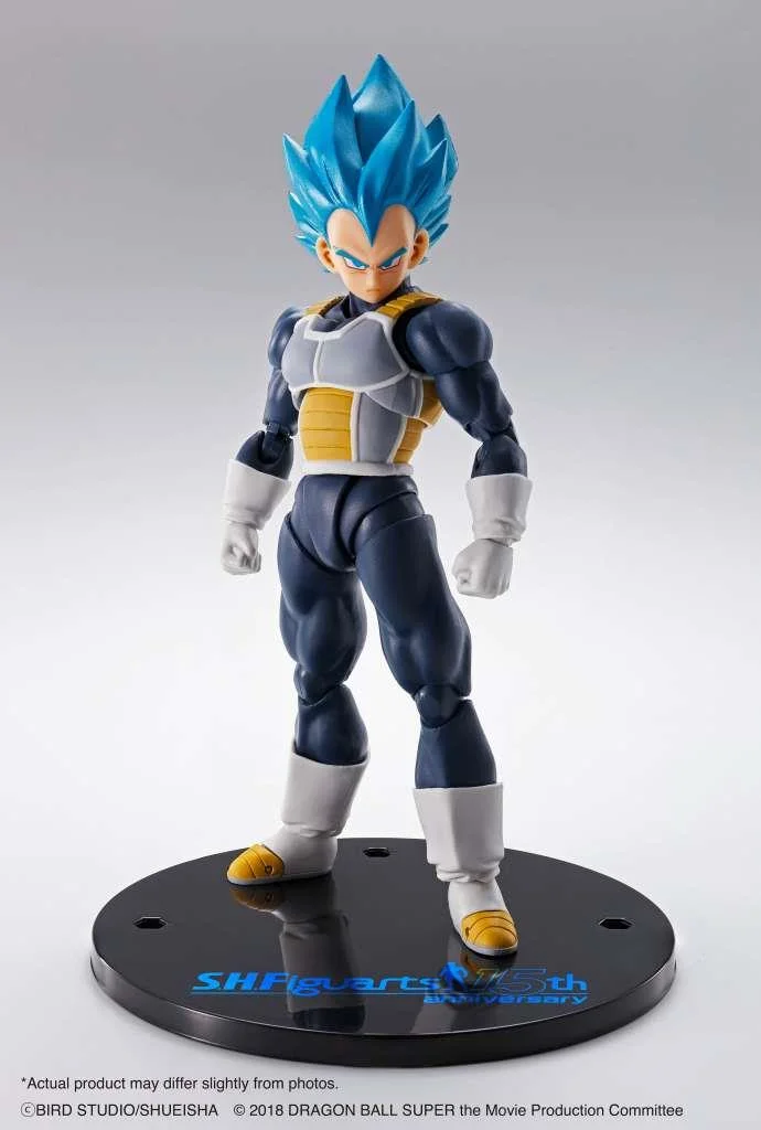 S.H. FIGUARTS - DRAGON BALL SUPER SS GOD SS VEGETA 15TH ANN