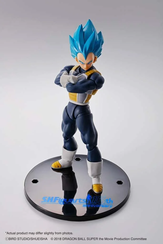 S.H. FIGUARTS - DRAGON BALL SUPER SS GOD SS VEGETA 15TH ANN