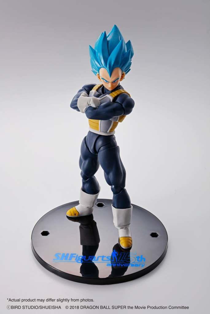 S.H. FIGUARTS - DRAGON BALL SUPER SS GOD SS VEGETA 15TH ANN