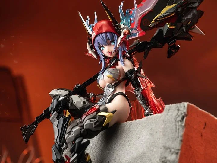 1/9 METAL MECHA GIRL - THUNDERBOLT BARBERA RED