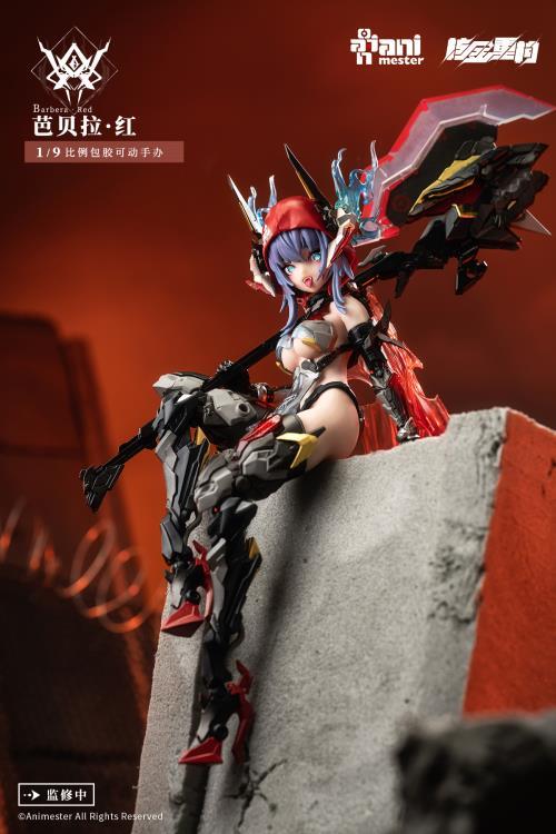 1/9 METAL MECHA GIRL - THUNDERBOLT BARBERA RED