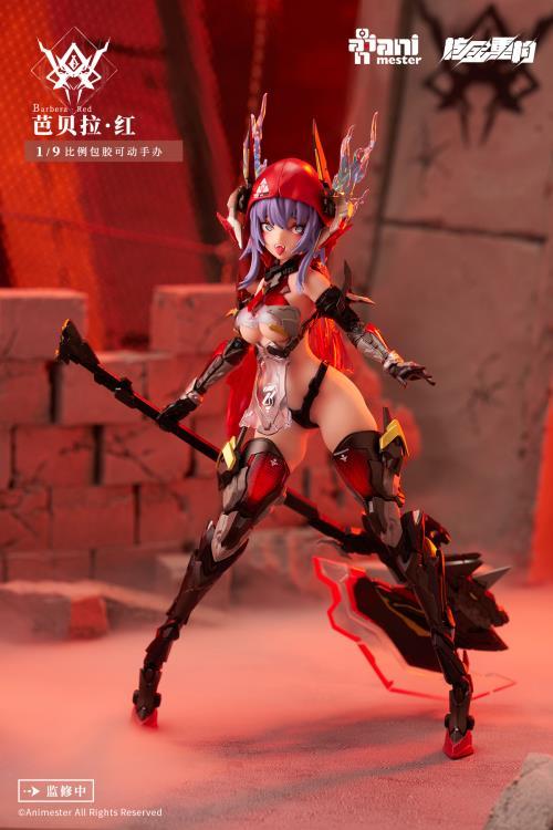 1/9 METAL MECHA GIRL - THUNDERBOLT BARBERA RED
