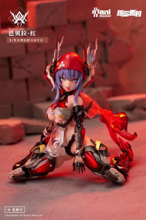 1/9 METAL MECHA GIRL - THUNDERBOLT BARBERA RED
