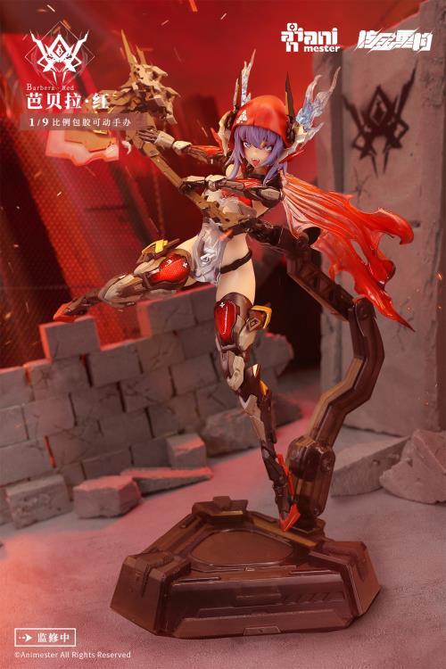 1/9 METAL MECHA GIRL - THUNDERBOLT BARBERA RED