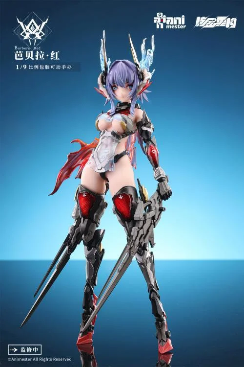 1/9 METAL MECHA GIRL - THUNDERBOLT BARBERA RED