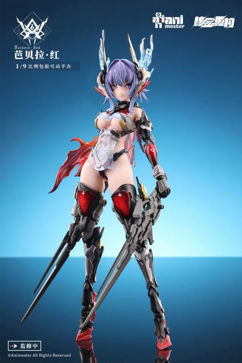 1/9 METAL MECHA GIRL - THUNDERBOLT BARBERA RED