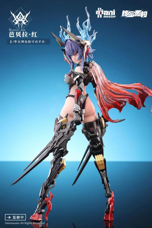 1/9 METAL MECHA GIRL - THUNDERBOLT BARBERA RED