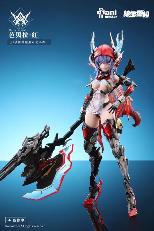 1/9 METAL MECHA GIRL - THUNDERBOLT BARBERA RED