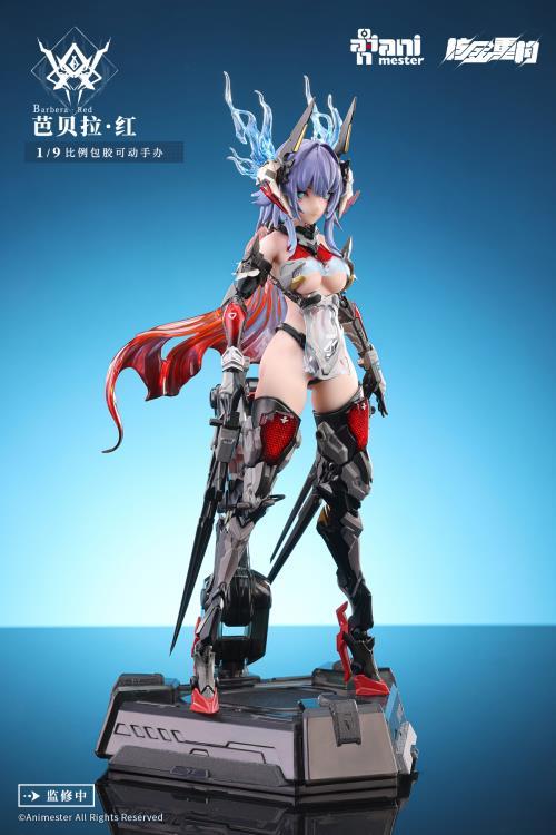 1/9 METAL MECHA GIRL - THUNDERBOLT BARBERA RED