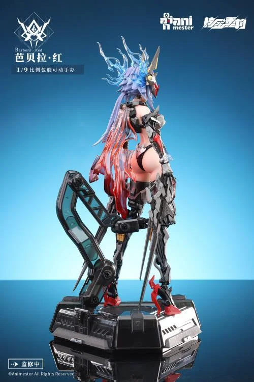 1/9 METAL MECHA GIRL - THUNDERBOLT BARBERA RED