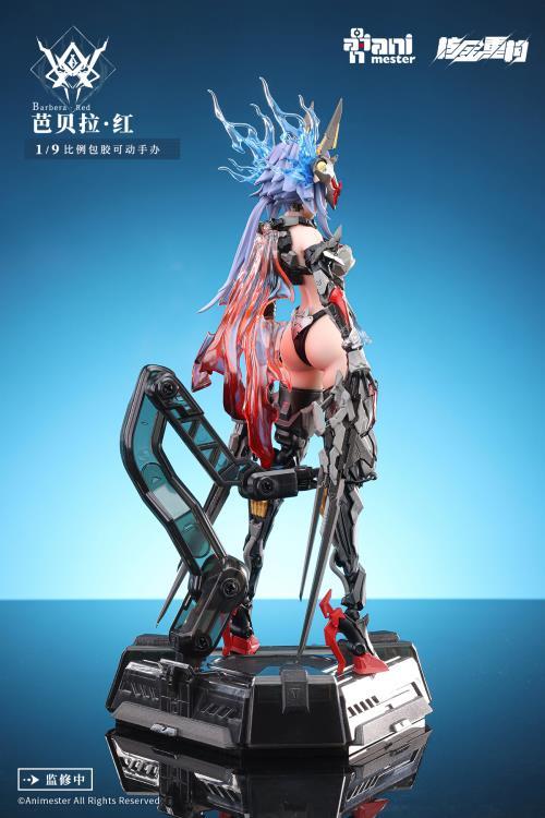 1/9 METAL MECHA GIRL - THUNDERBOLT BARBERA RED