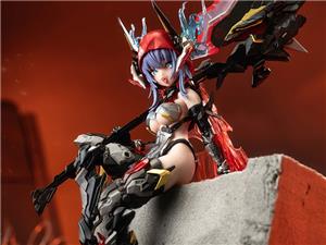 1/9 METAL MECHA GIRL - THUNDERBOLT BARBERA RED