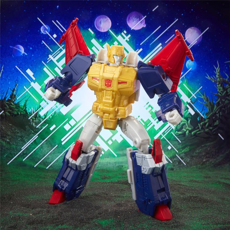 TRANSFORMERS GENERATIONS LEGACY EVOLUTION VOYAGER CLASS METALHAWK