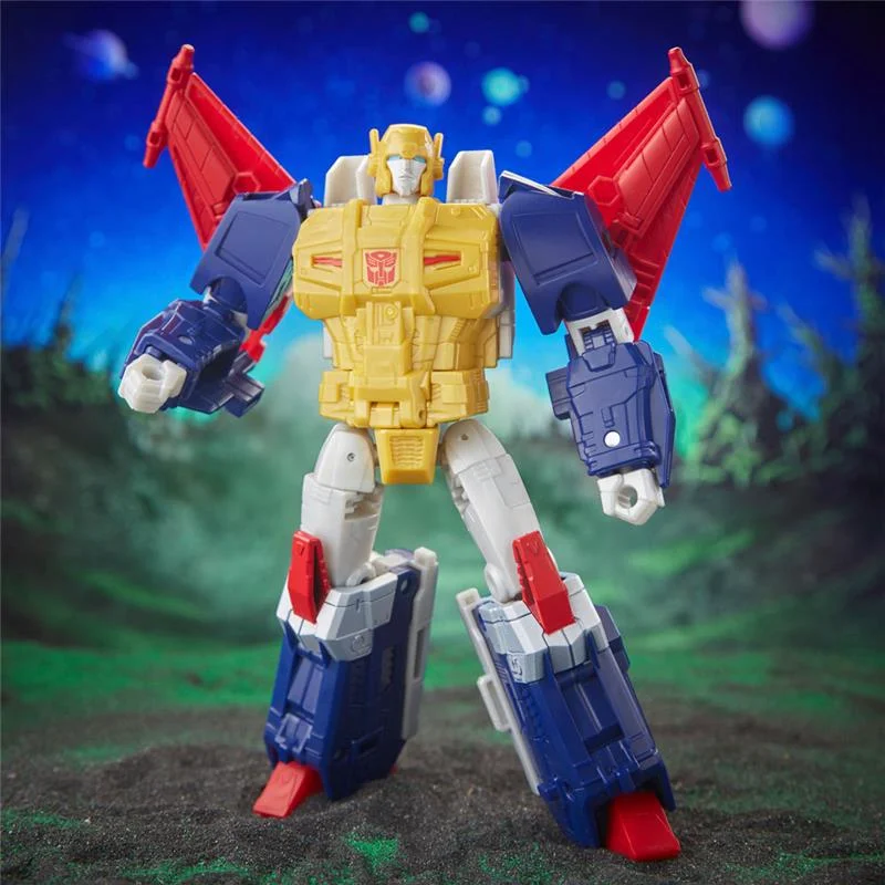 TRANSFORMERS GENERATIONS LEGACY EVOLUTION VOYAGER CLASS METALHAWK