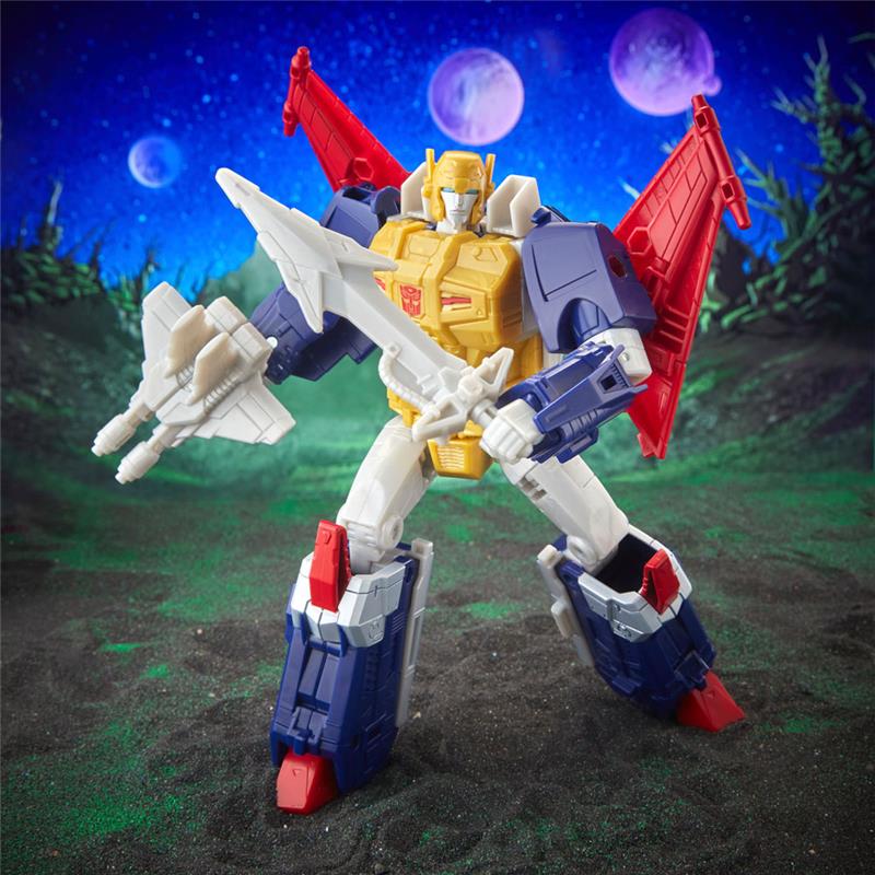 TRANSFORMERS GENERATIONS LEGACY EVOLUTION VOYAGER CLASS METALHAWK