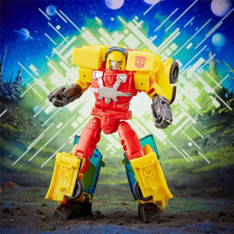 TRANSFORMERS GENERATIONS LEGACY EVOLUTION VOYAGER CLASS HOT SHOT