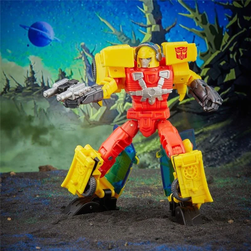 TRANSFORMERS GENERATIONS LEGACY EVOLUTION VOYAGER CLASS HOT SHOT