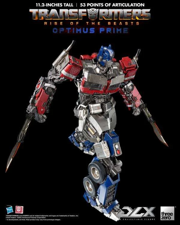 TRANSFORMERS RISE OF THE BEASTS - OPTIMUS PRIME DLX