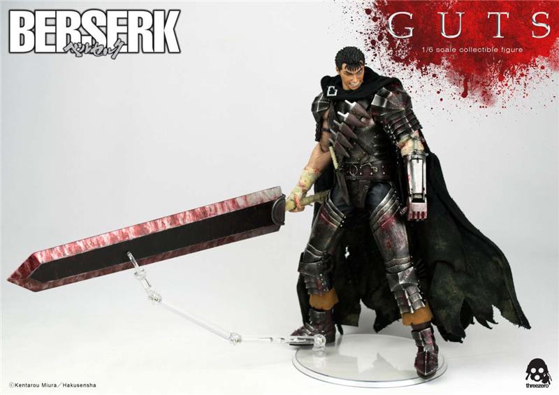 1/6 THREEZERO - BERSERK GUTS BLACK SWORDMAN