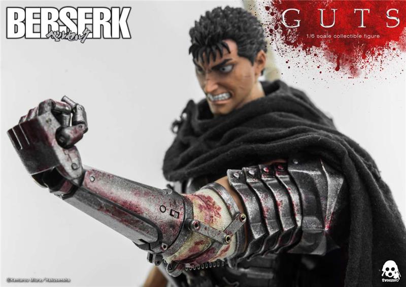 1/6 THREEZERO - BERSERK GUTS BLACK SWORDMAN