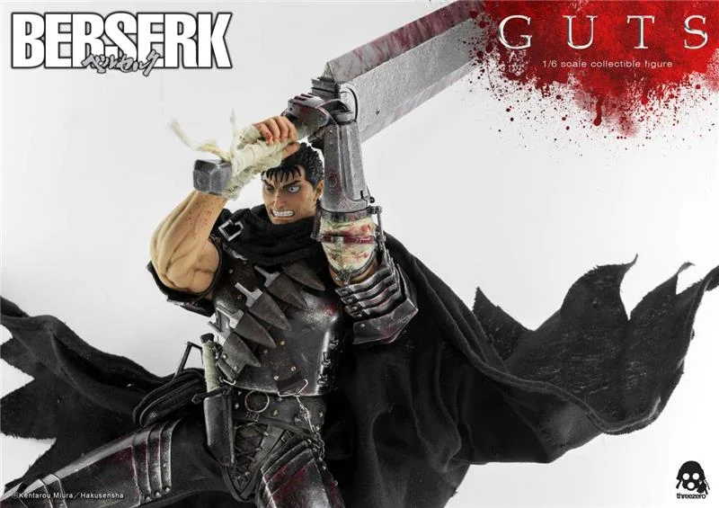 1/6 THREEZERO - BERSERK GUTS BLACK SWORDMAN
