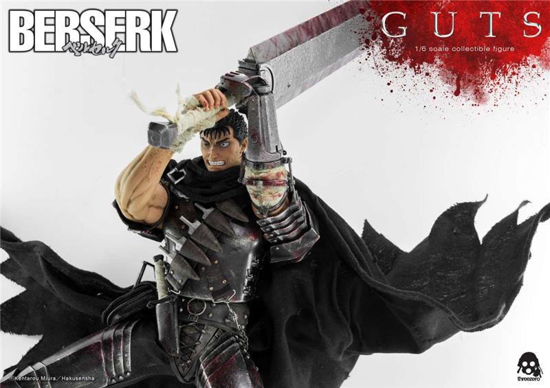 1/6 THREEZERO - BERSERK GUTS BLACK SWORDMAN