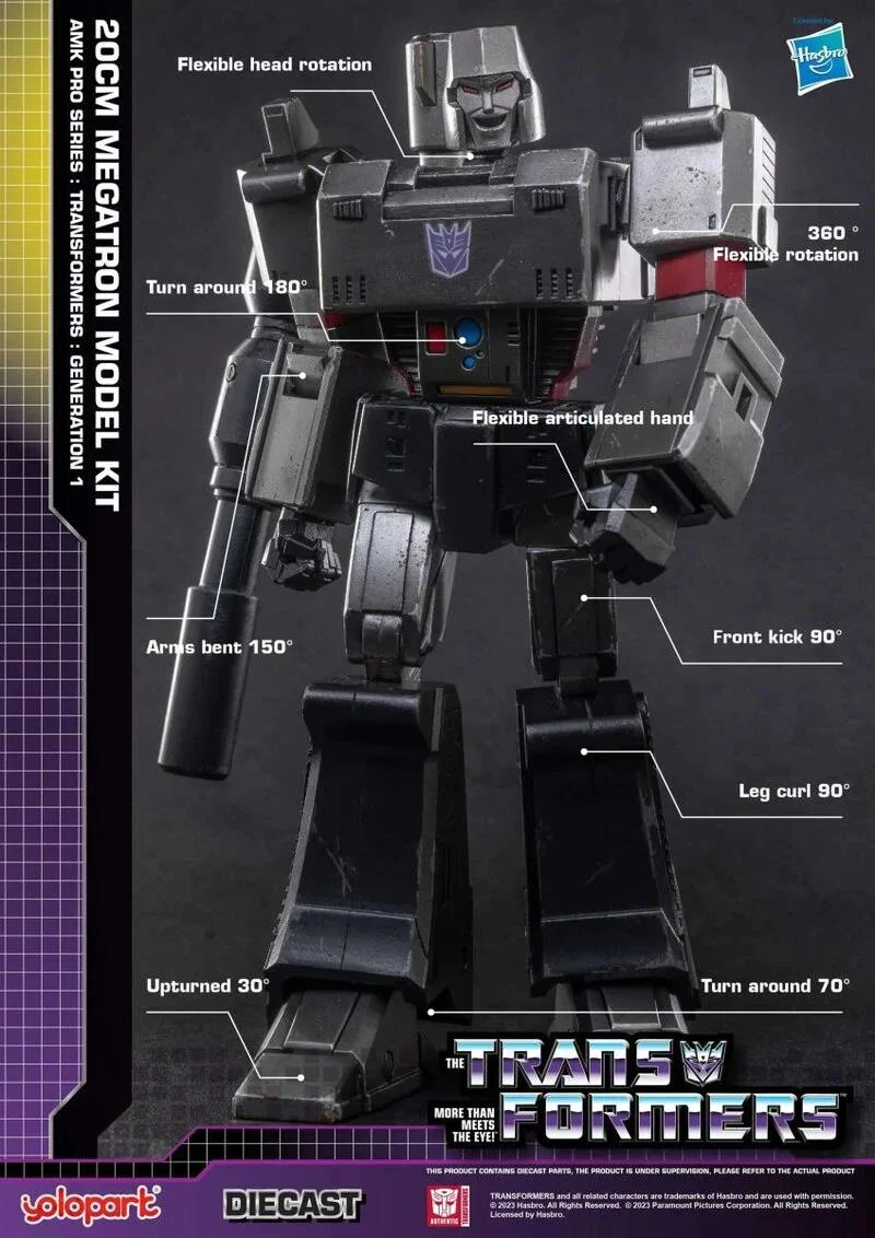 TRANSFORMERS G1: MEGATRON ADVANCED MODEL KIT