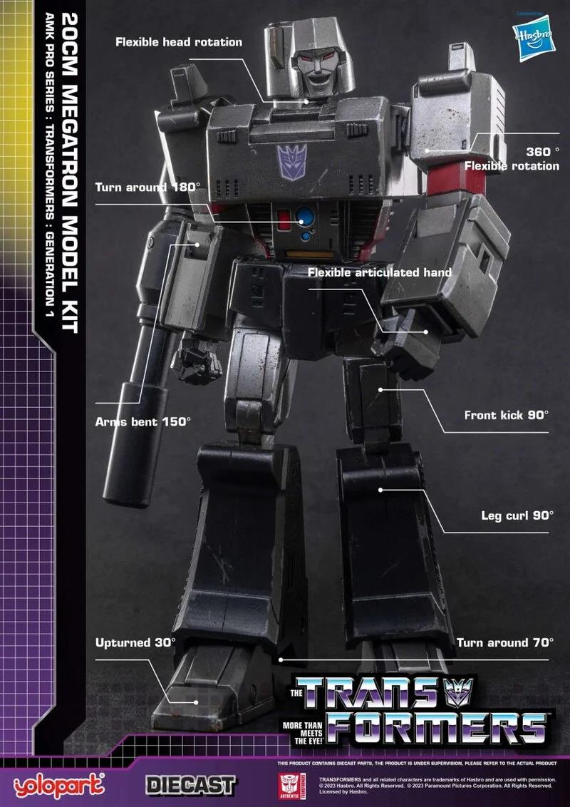 TRANSFORMERS G1: MEGATRON ADVANCED MODEL KIT
