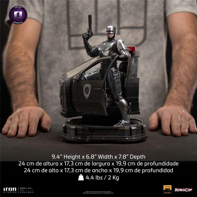 1/10 IRON STUDIOS - ROBOCOP DELUXE