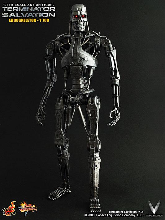 1/6 HOT TOYS - TERMINATOR SALVATION ENDOSKELETON T-700