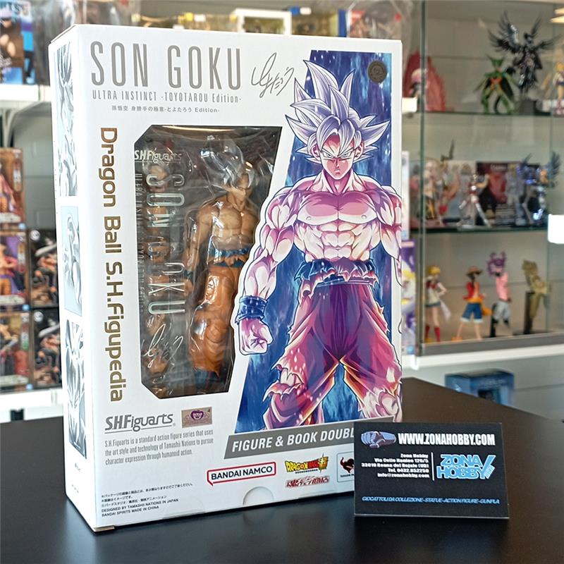S.H. FIGUARTS - DRAGON BALL SUPER SON GOKU ULTRA INSTINCT TOYOTAROU ED.