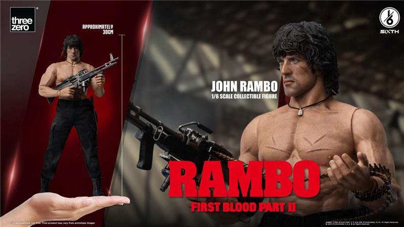 1/6 THREEZERO - RAMBO II