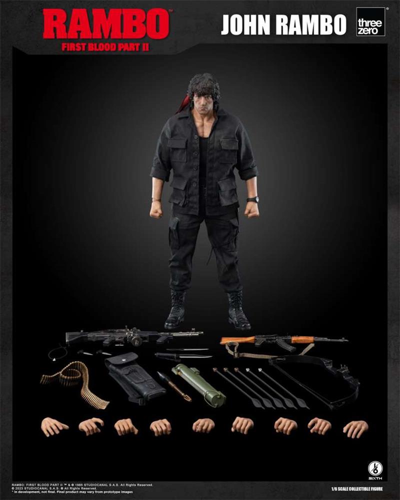 1/6 THREEZERO - RAMBO II