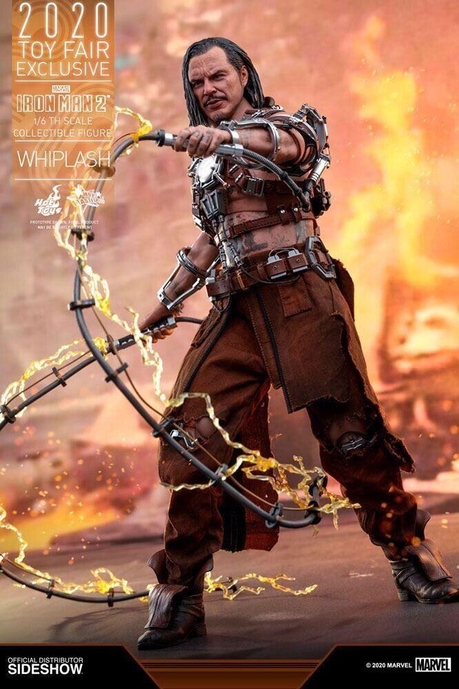 1/6 HOT TOYS - IRON MAN 2 - WHIPLASH EXCL. (LEGGERE DESCRIZIONE)