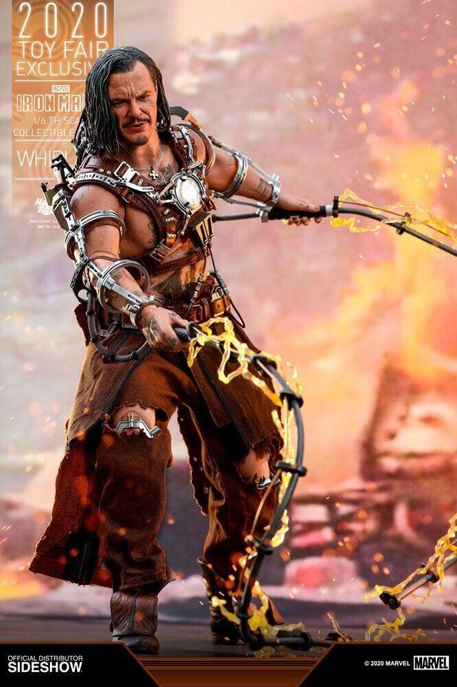 1/6 HOT TOYS - IRON MAN 2 - WHIPLASH EXCL. (LEGGERE DESCRIZIONE)