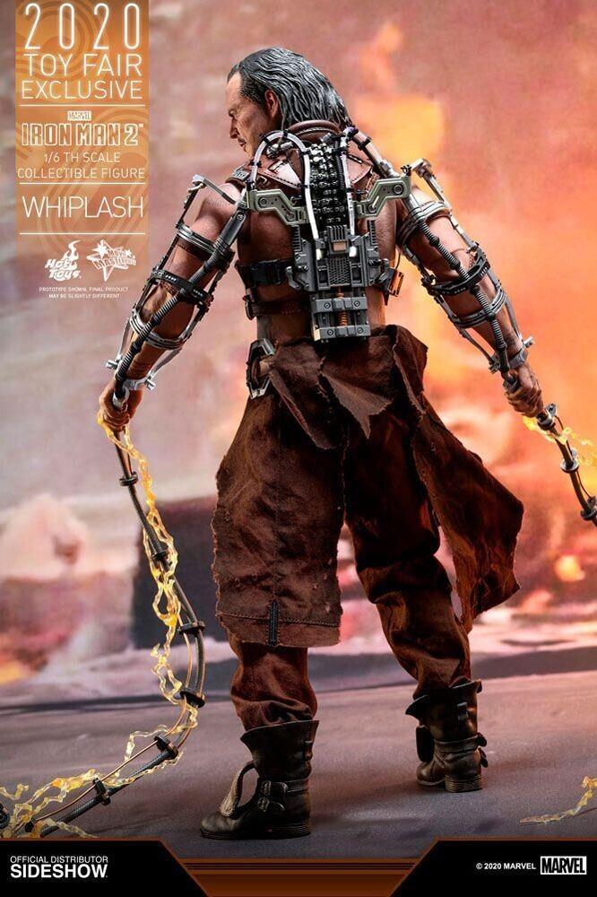 1/6 HOT TOYS - IRON MAN 2 - WHIPLASH EXCL. (LEGGERE DESCRIZIONE)