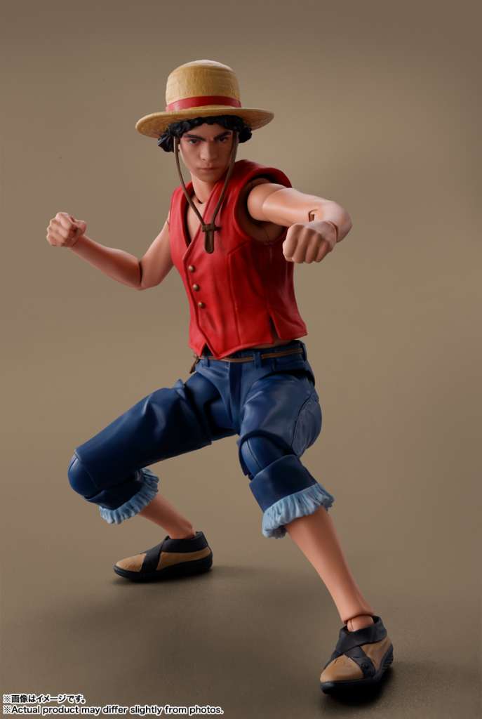 S.H. FIGUARTS - ONE PIECE NETFLIX MONKEY D.LUFFY