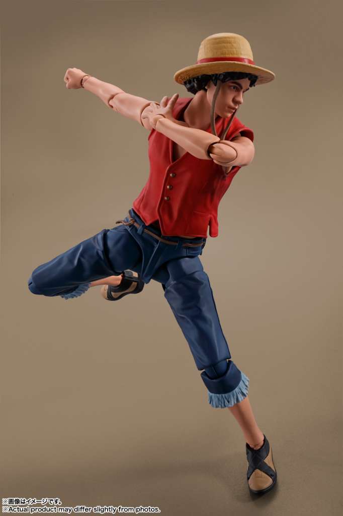 S.H. FIGUARTS - ONE PIECE NETFLIX MONKEY D.LUFFY