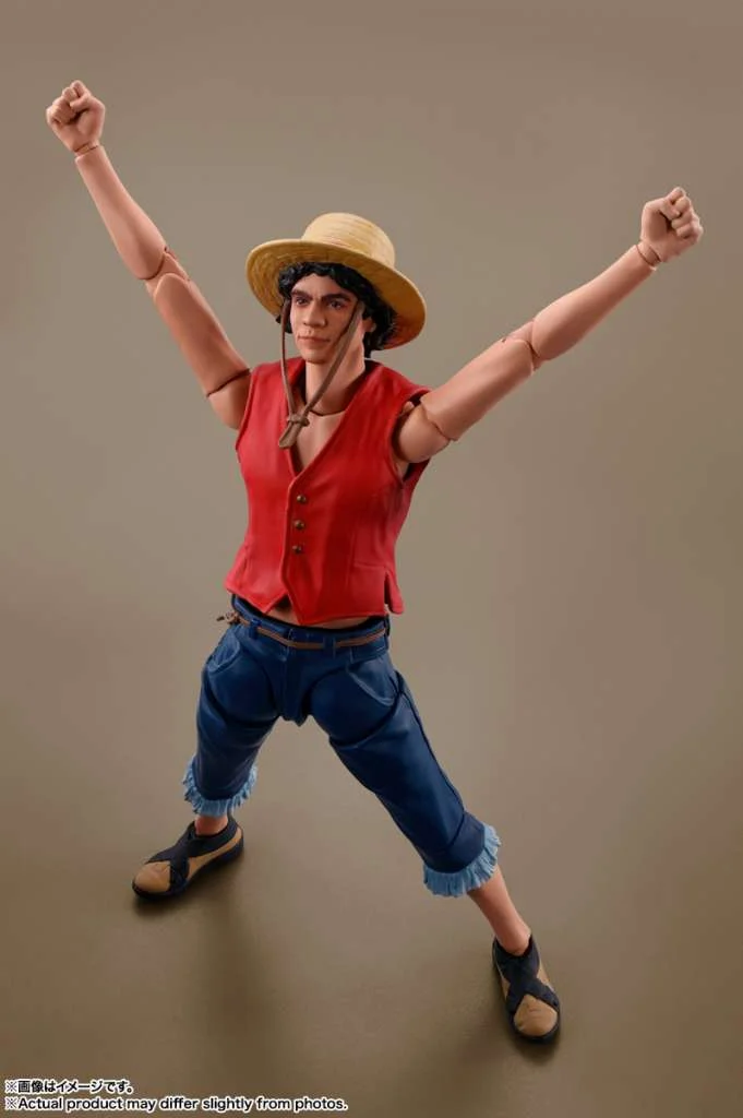 S.H. FIGUARTS - ONE PIECE NETFLIX MONKEY D.LUFFY