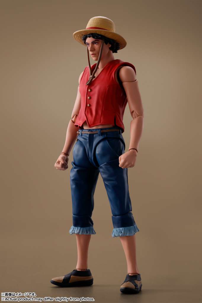 S.H. FIGUARTS - ONE PIECE NETFLIX MONKEY D.LUFFY