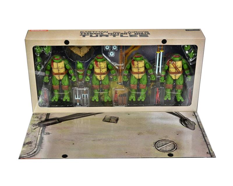 NECA - TMNT MIRAGE COMICS 4-PACK