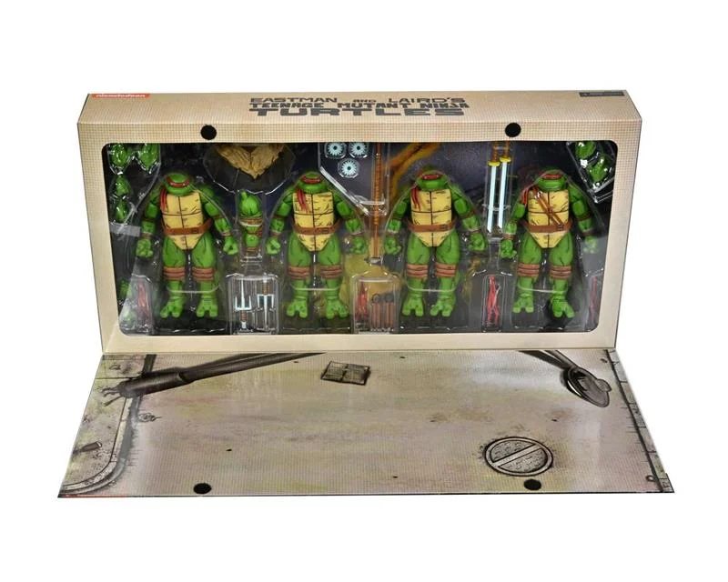 NECA - TMNT MIRAGE COMICS 4-PACK