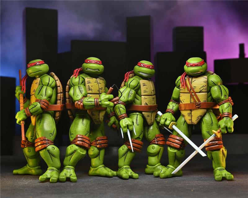 NECA - TMNT MIRAGE COMICS 4-PACK