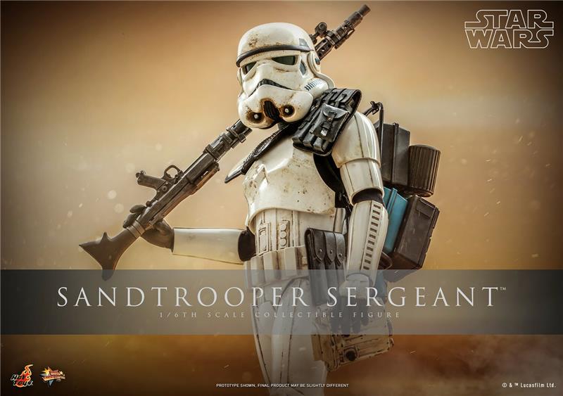 1/6 HOT TOYS - STAR WARS: A NEW HOPE - SANDTROOPER SERGEANT