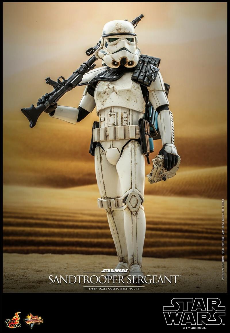 1/6 HOT TOYS - STAR WARS: A NEW HOPE - SANDTROOPER SERGEANT